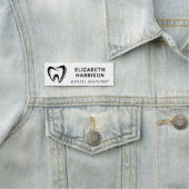 Porte-nom Logo de dentiste Cabinet dentaire (En situation)