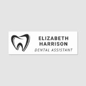 Porte-nom Logo de dentiste Cabinet dentaire (Devant)