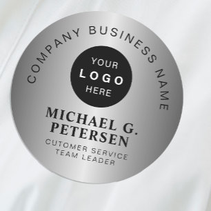 Porte-nom Logo de l'entreprise employé de la société faux ar