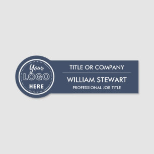 Porte-nom Logo de personnalisation professionnelle Personnel