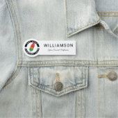 Porte-nom Logo d'entreprise do-it-yourself personnalisation  (En situation)