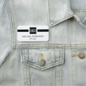 Porte-nom Logo d'entreprise Employé de l'entreprise (En situation)