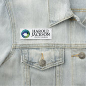 Porte-nom Logo d'entreprise personnalisé (En situation)