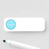 Porte-nom Logo d'entreprise personnalisé Effacement sec réut (En situation)