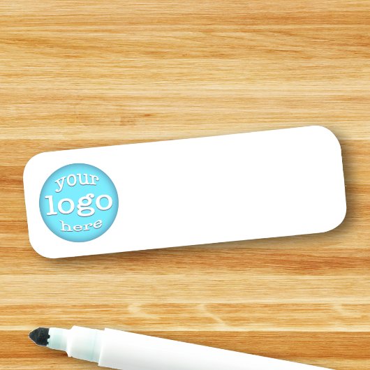 Porte-nom Logo d'entreprise personnalisé Effacement sec réut