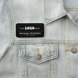 Porte-nom Logo d'entreprise personnalisé employé professionn