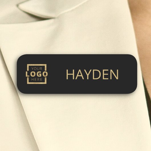 Porte-nom Logo d'entreprise personnalisé Nom du personnel de