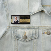 Porte-nom Logo d'entreprise personnalisé Photo d'employé d'e (En situation)