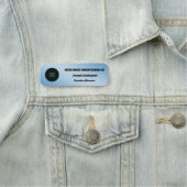 Porte-nom Logo des employés des entreprises métallurgiques b (En situation)