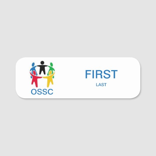 Porte-nom Logo Nametag (Devant)