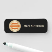 Porte-nom Logo Nikias (En situation)