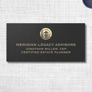 Porte-nom Logo Nom Titre Black Customable Gold Logo