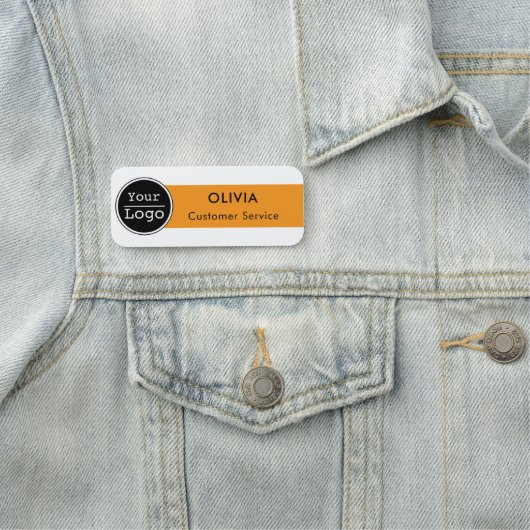 Porte-nom Logo personnalisé (En situation)