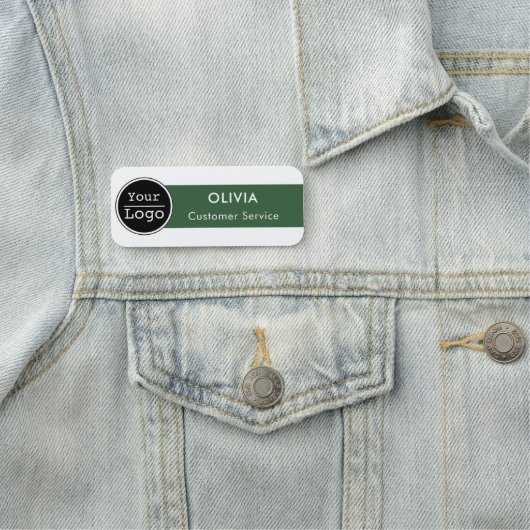 Porte-nom Logo personnalisé (En situation)