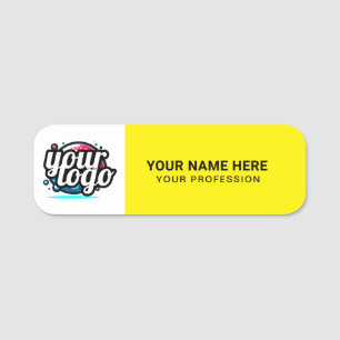 Porte-nom Logo personnalisé Code magnétique ou code de sécur