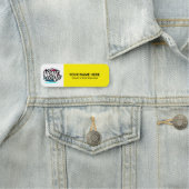 Porte-nom Logo personnalisé Code magnétique ou code de sécur (En situation)