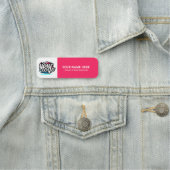 Porte-nom Logo personnalisé Code magnétique ou code de sécur (En situation)
