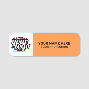 Porte-nom Logo personnalisé Code magnétique ou code de sécur