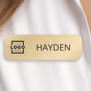 Porte-nom Logo Personnalisé Employé Sécurité magnétique Pin