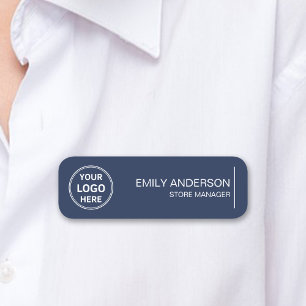 Porte-nom Logo personnalisé Employé Sécurité magnétique Pin
