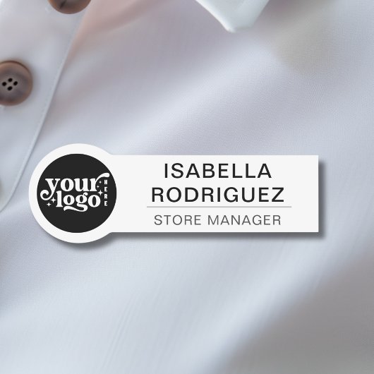 Porte-nom Logo Personnalisé Personnel d'entreprise Nom de l'