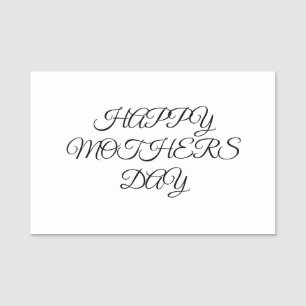 Porte-nom Logo personnalisé simple et élégant ici société g