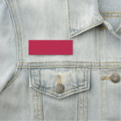 Porte-nom Lumineuse (couleur solide) (En situation)
