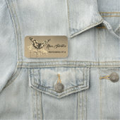 Porte-nom Magnifique papillon Extraordinaire (En situation)