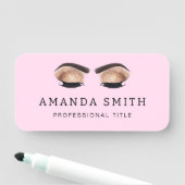 Porte-nom Maquillage de beauté Eyebrows & Eyelashes Professi (En situation)