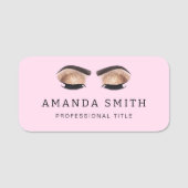 Porte-nom Maquillage de beauté Eyebrows & Eyelashes Professi (Devant)