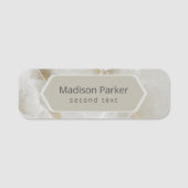 Porte-nom Marble Pastel (Devant)