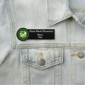 Porte-nom Marque de nom Marshall (En situation)