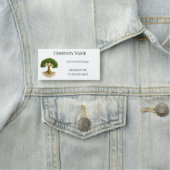 Porte-nom Matériel promotionnel de l'Arbre de Vie (En situation)