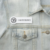 Porte-nom Méditation au silence - Balise Om Symbole (En situation)
