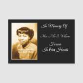 Porte-nom Mémorial (Devant)