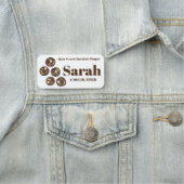 Porte-nom Mendiants Français Chocolatier Chocolat Chocolat B (En situation)