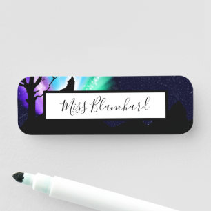 Porte-nom Midnight Howl