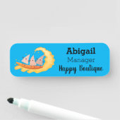 Porte-nom Mignons nachos chips de maïs surf (En situation)