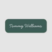 Minimaliste Emerald Green Professionnel Simple