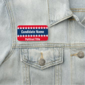 Porte-nom Modèle de campagne politique (En situation)