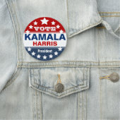 Porte-nom Modèle de la campagne Kamala Harris (En situation)