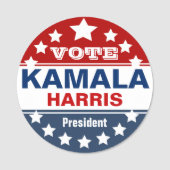 Porte-nom Modèle de la campagne Kamala Harris (Devant)