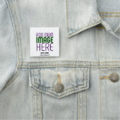 PORTE-NOM MODÈLE DE TEXTE D'IMAGE BLANCHE SIMPLE MODERNE (En situation)