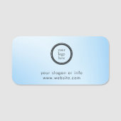 Porte-nom Modern Round Business Promotional (Devant)