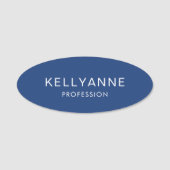 Porte-nom Modern Simple Magnetic Professional (Devant)