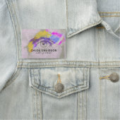 Porte-nom Moderne Cool tendance Artiste de maquillage expres (En situation)