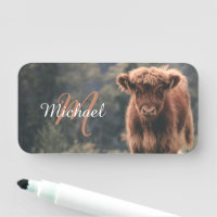 Monographie de veau de vache Highland premier anni