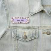 Porte-nom Motif Neuroscience mignon (En situation)