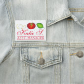 Porte-nom Mozzarella Tomato Basil Italien Restaurant (En situation)