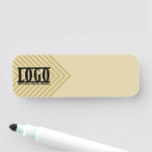 Porte-nom New hire employee training orientation reusable (En situation)